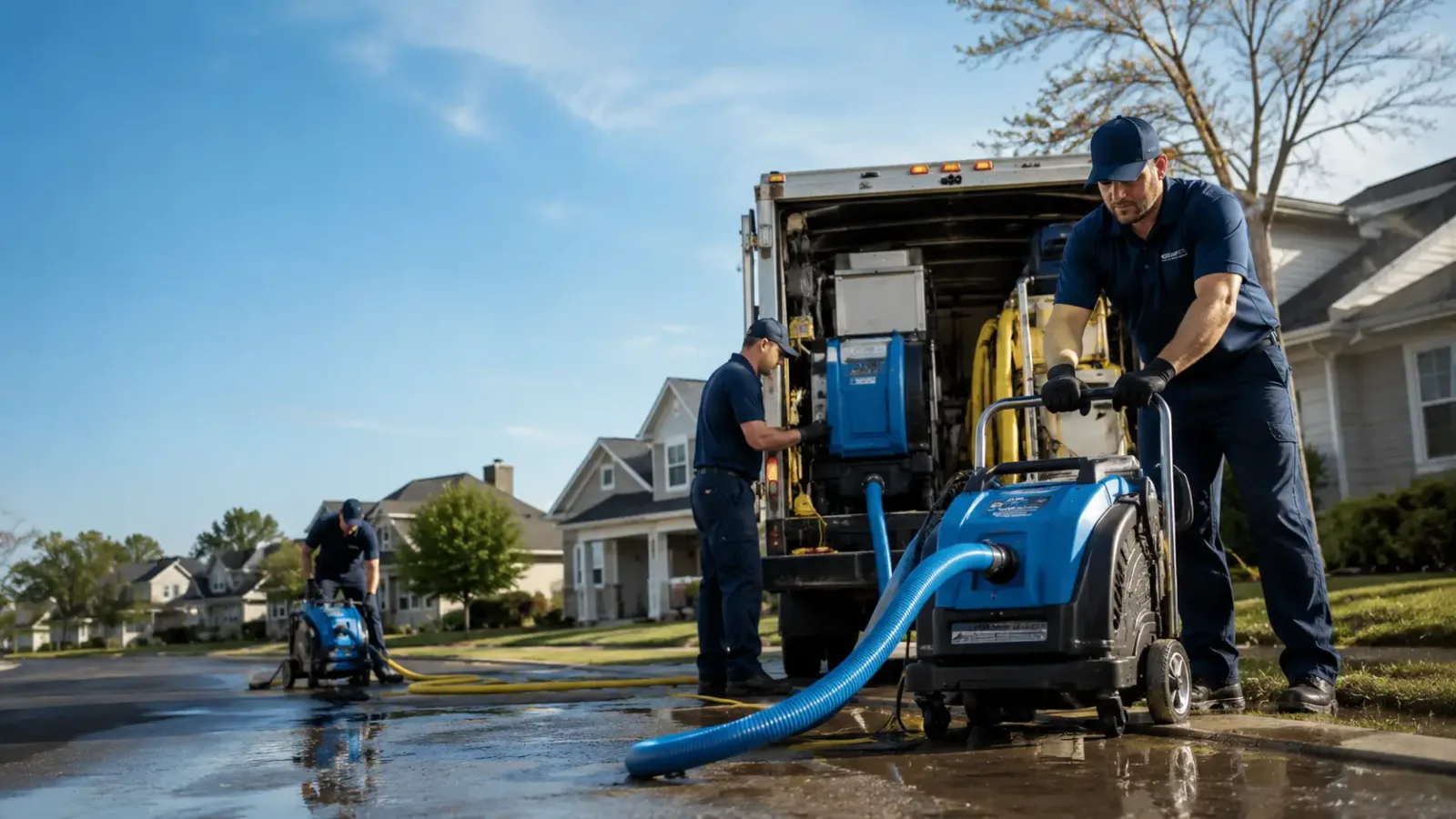 Flood Damage Cleanup in Hillsboro, KS